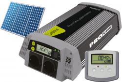 Pro-User PSI1000 TX szinuszos inverter kijelzővel és solar vezérléssel 1000/2000W 1.Kép