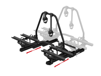 BS260BE Black Edition vonóháromszögre szerelhető kerékpár szállító 8.Kép