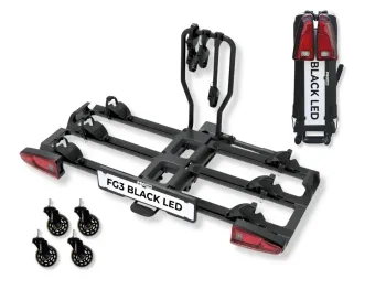 Diamant FG3 Black LED kerékpárszállító vonóhorogra  (Limitált széria) Kép